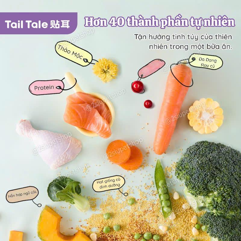 Thức ăn Tail Tale Viên Rau Củ Sấy - 400g -duoc-ban-tai-2Siupetshop