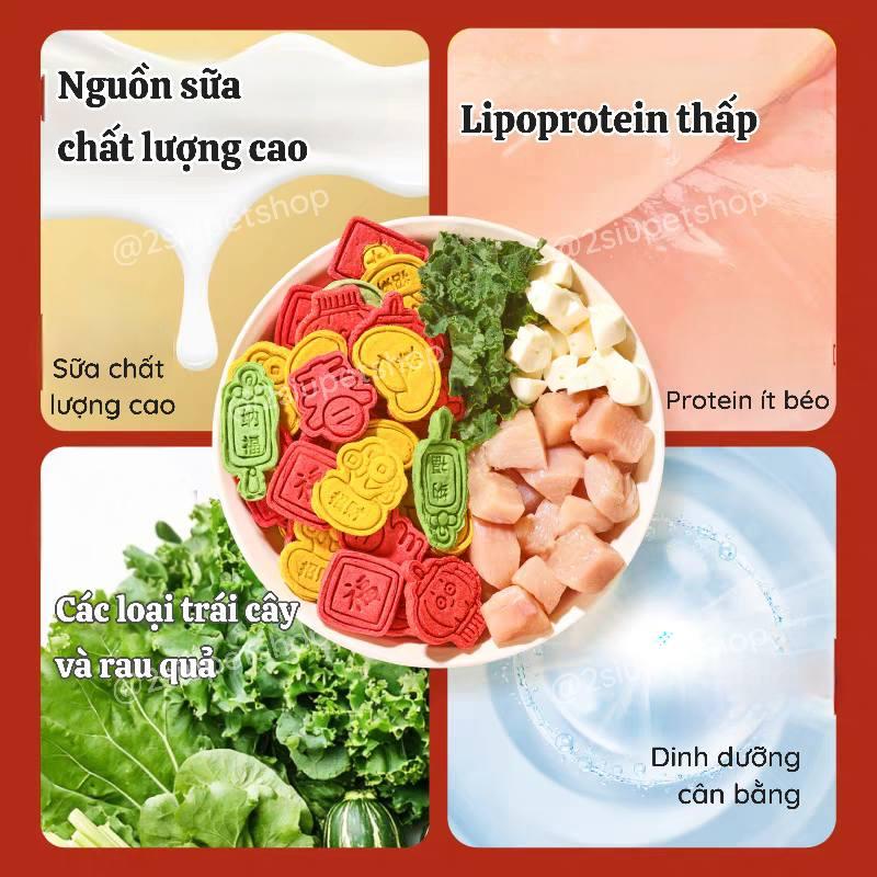 Bánh quy  mài răng bổ sung canxi   [ Phiên bản năm mới ]-duoc-ban-tai-2Siupetshop