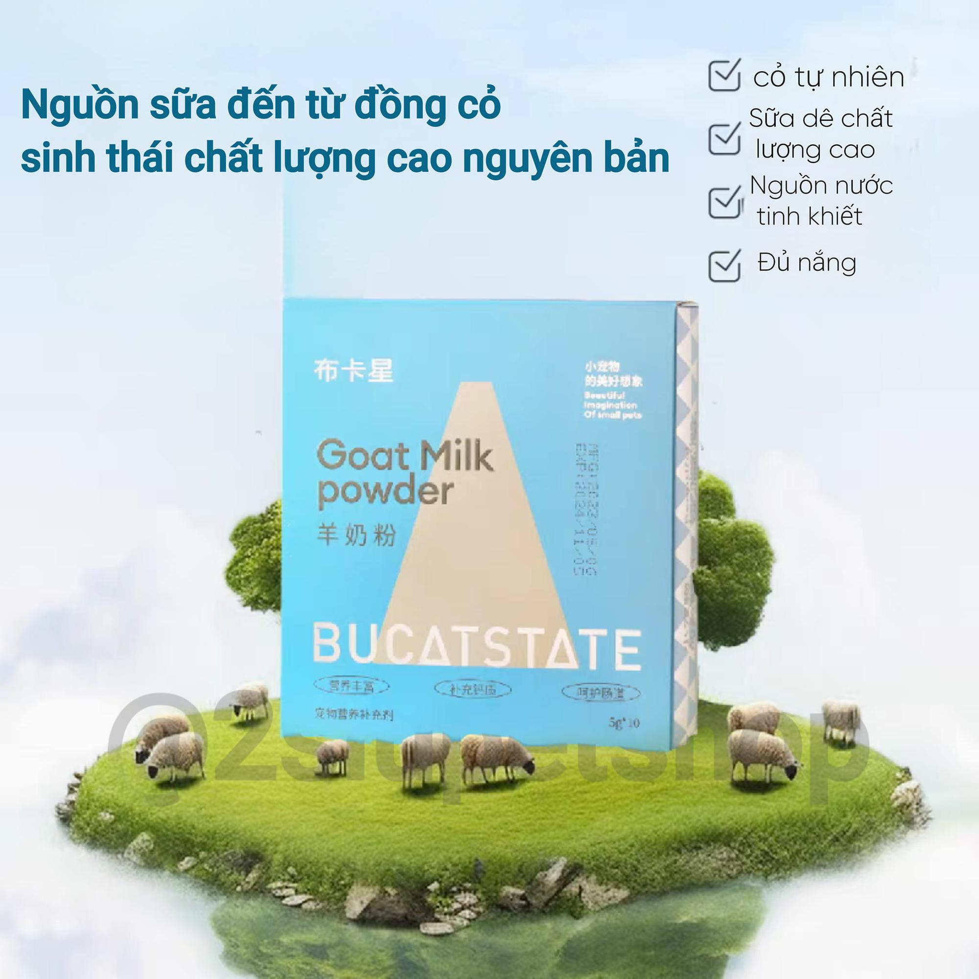 Bột Sữa dê Bucatstate [ 1 Hộp 10 Túi ]-duoc-ban-tai-2Siupetshop