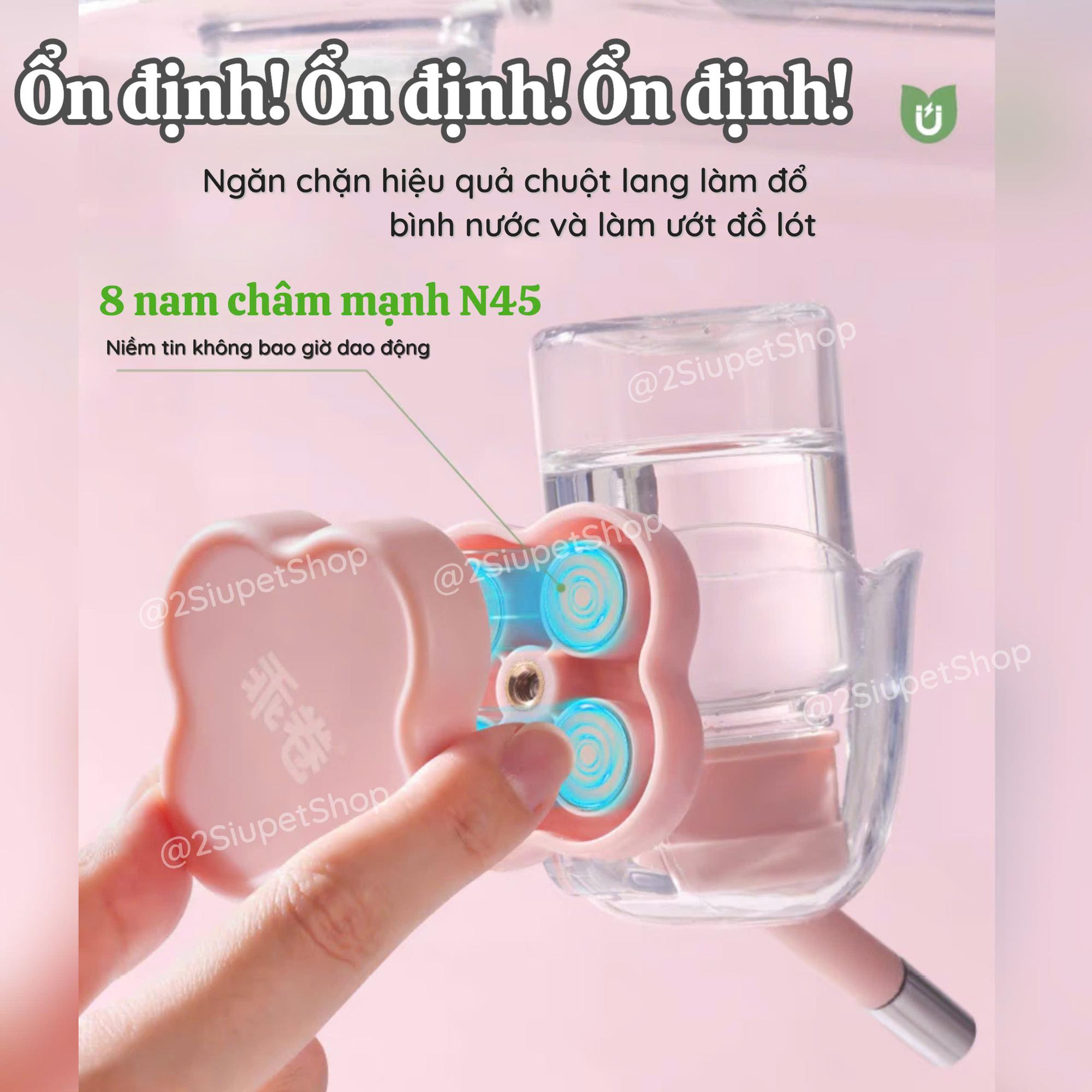 Đế Bình Nước nam châm hoa tulip Gjo-duoc-ban-tai-2Siupetshop