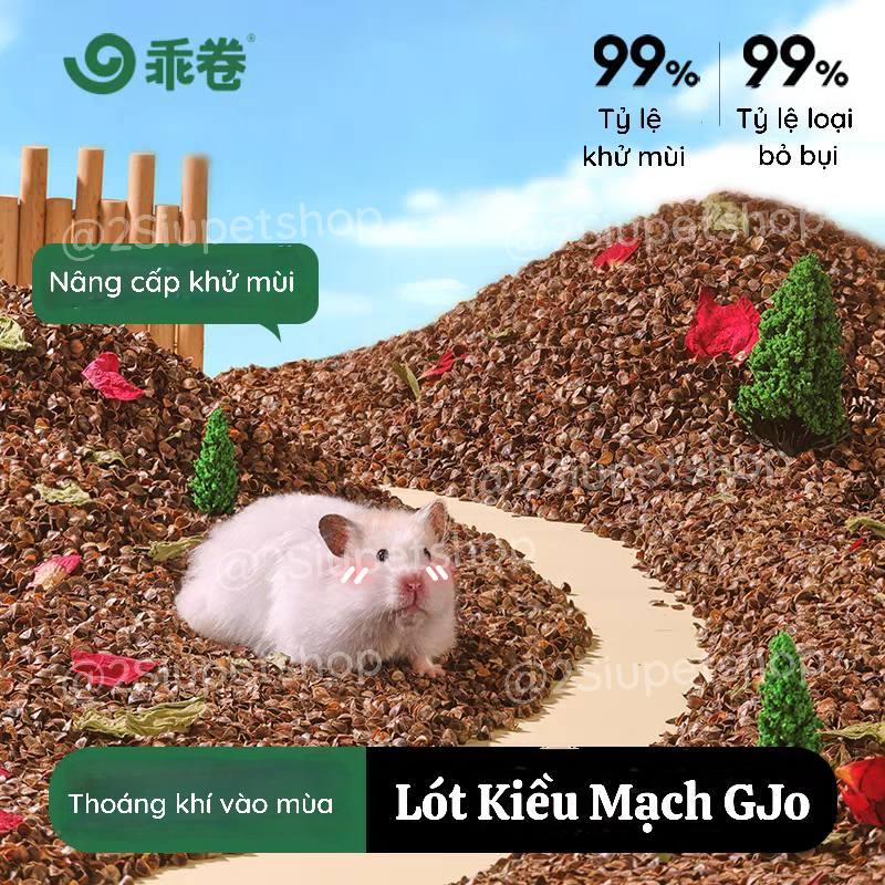Lót chuồng Kiều  mạch Khử Mùi / giảm căng thẳng GJO- 550g -duoc-ban-tai-2Siupetshop