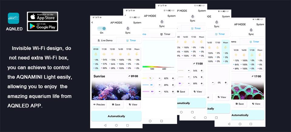 Đèn Aqua Nest wifi -duoc-ban-tai-Yuna Fish(Gò Vấp)