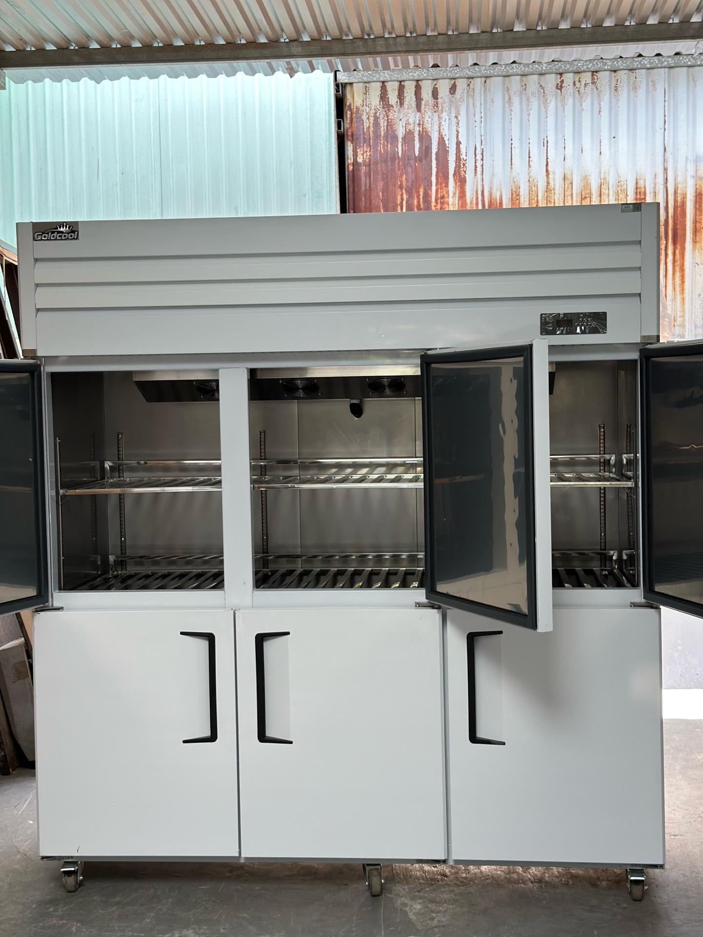 Tủ đông 6 cánh GoldCool (KT: 1800 x 760 x 1950mm) - Quạt gió-duoc-ban-tai-Điện Máy Thiên Gia Hân