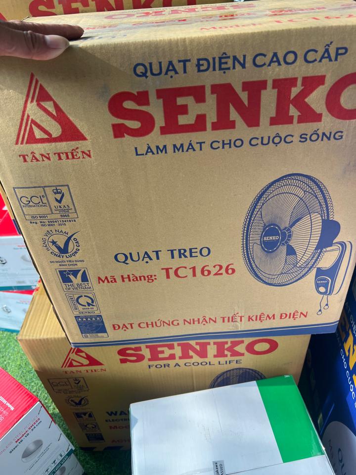 Quạt treo tường senko TC1626-duoc-ban-tai-Điện máy Minh Anh