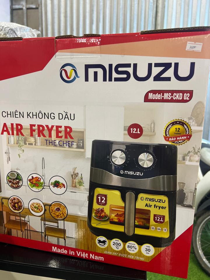 Nồi chiên không dầu misuzu MS-CKD 02-duoc-ban-tai-Điện máy Minh Anh