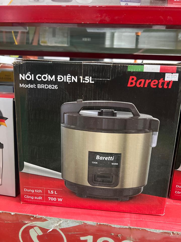 Nồi cơm điện 1,5l baretti BRD826-duoc-ban-tai-Điện máy Minh Anh