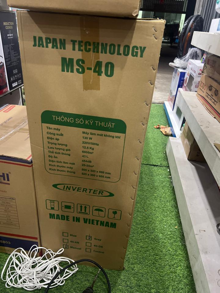 Quạt hơi nước misuzu 40l ms-40-duoc-ban-tai-Điện máy Minh Anh
