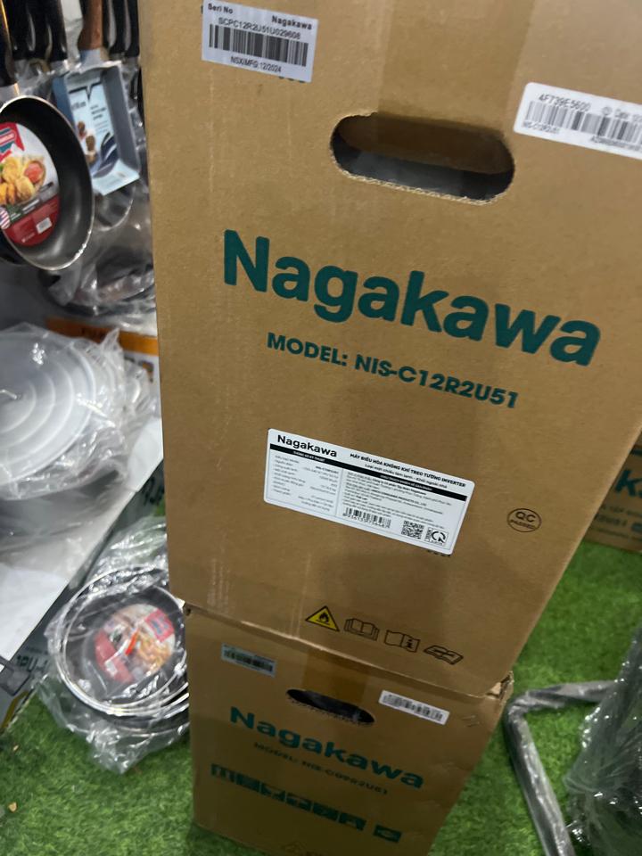 Điều hoà 12000 naga 1 chiều iverter-duoc-ban-tai-Điện máy Minh Anh