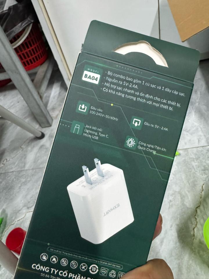 Sạc 2.4A tyc-duoc-ban-tai-Hoàng Đức Mobile