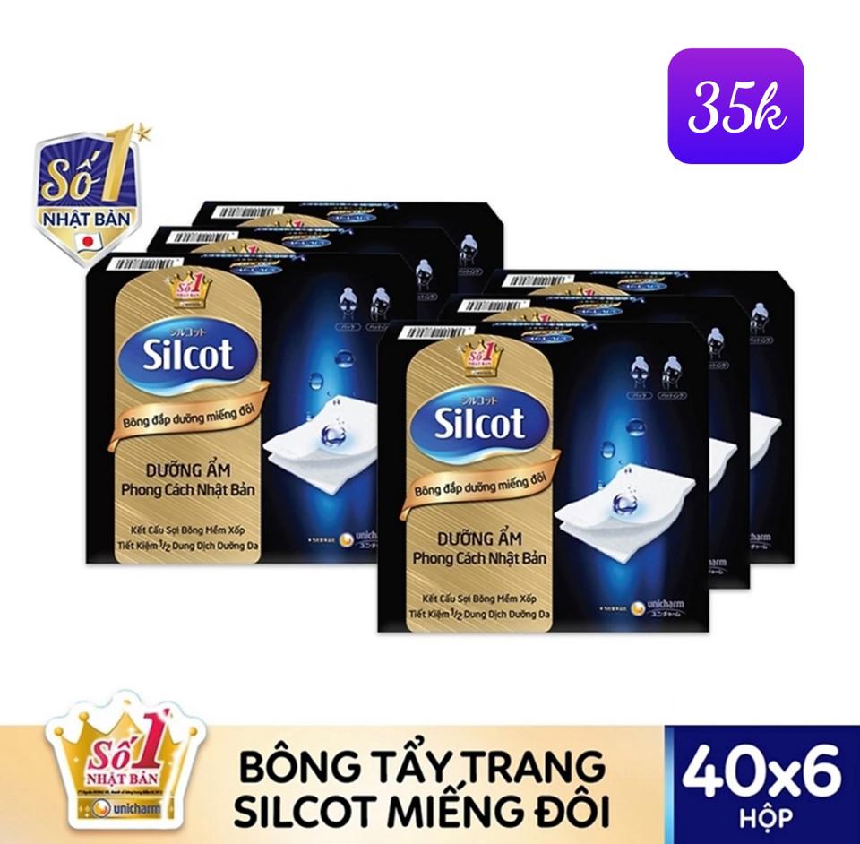 Tẩy trang Silcot-duoc-ban-tai-Huong Nguyen Shop