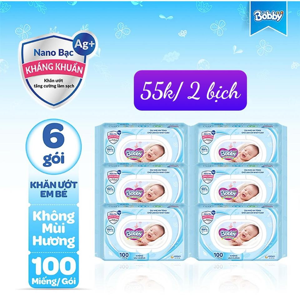 Khăn ướt Bobby -Fressi-duoc-ban-tai-Huong Nguyen Shop