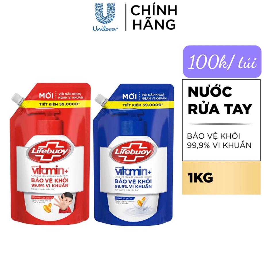 Nước rửa tay Lifebuoy túi 1kg-duoc-ban-tai-Huong Nguyen Shop