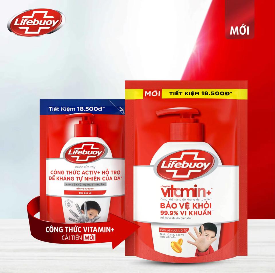 Nước rửa tay Lifebuoy túi 400g-duoc-ban-tai-Huong Nguyen Shop