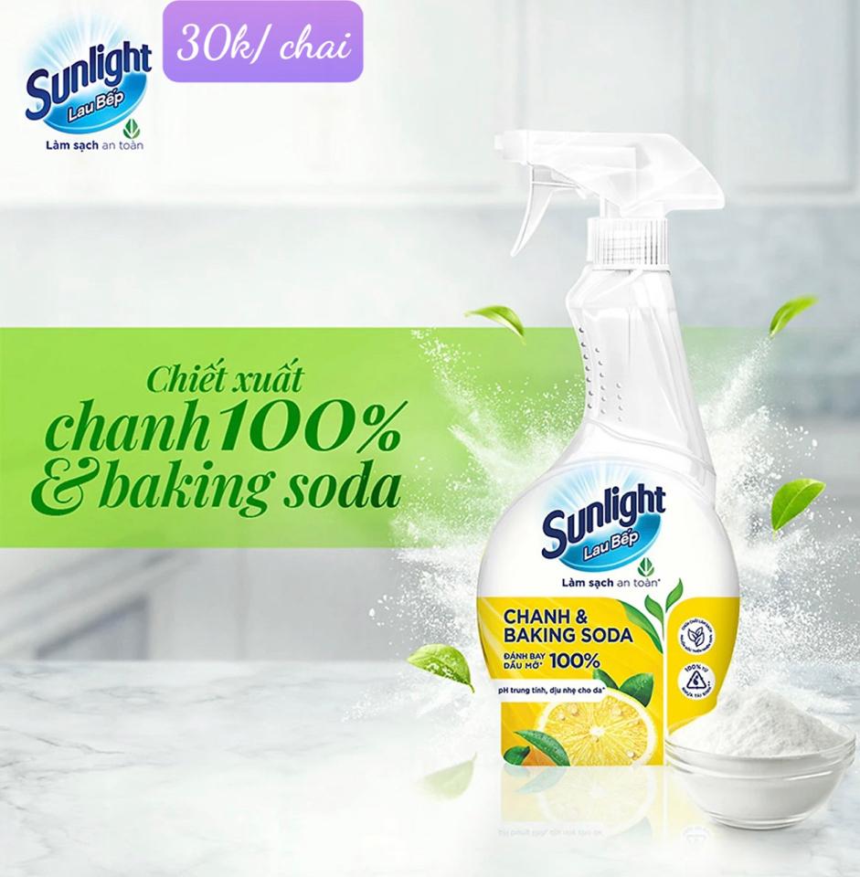 Nước lau bếp Sunlight chanh xả-duoc-ban-tai-Huong Nguyen Shop