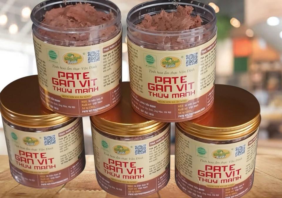 Pate gan vịt-duoc-ban-tai-Bếp sạch Việt
