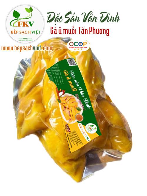 Gà ủ muối 1/2 con-duoc-ban-tai-Bếp sạch Việt