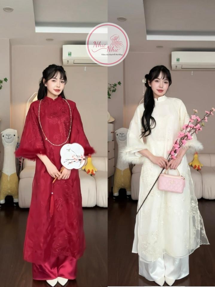 Áo dài lông tay-duoc-ban-tai-NhưNhư-Cho Thuê Đồ Áo