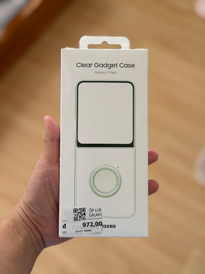 Ốp Samsung Zflip 5 cứng trong suốt 2Hand-duoc-ban-tai-Tin Tin coffee - Mạch Đông