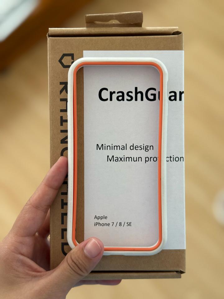 Ốp iPhone 7 - 8 - SE2020 - SE2022 Rhinoshield Crash-guard 2hand-duoc-ban-tai-Tin Tin coffee - Mạch Đông