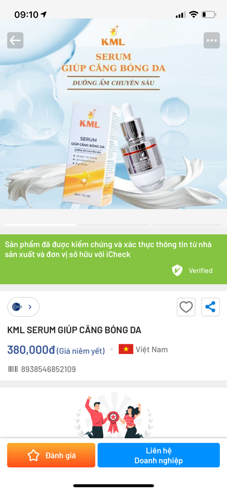 Serum căng bóng kml-duoc-ban-tai-Sỉ Nhà Mến