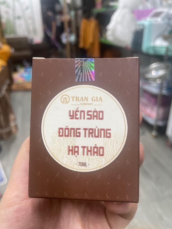 Yến sào đông trùng hạ thảo- yến tươi 30% có cỏ hộp-duoc-ban-tai-Sỉ Nhà Mến