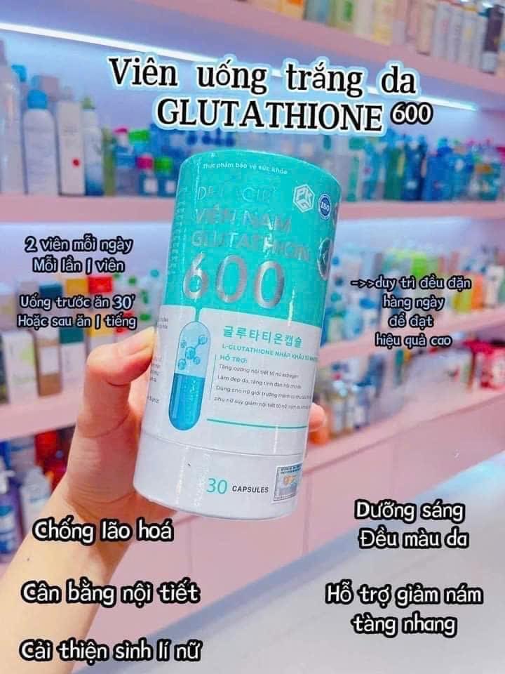 Glutathione 600mg-duoc-ban-tai-Sỉ Nhà Mến