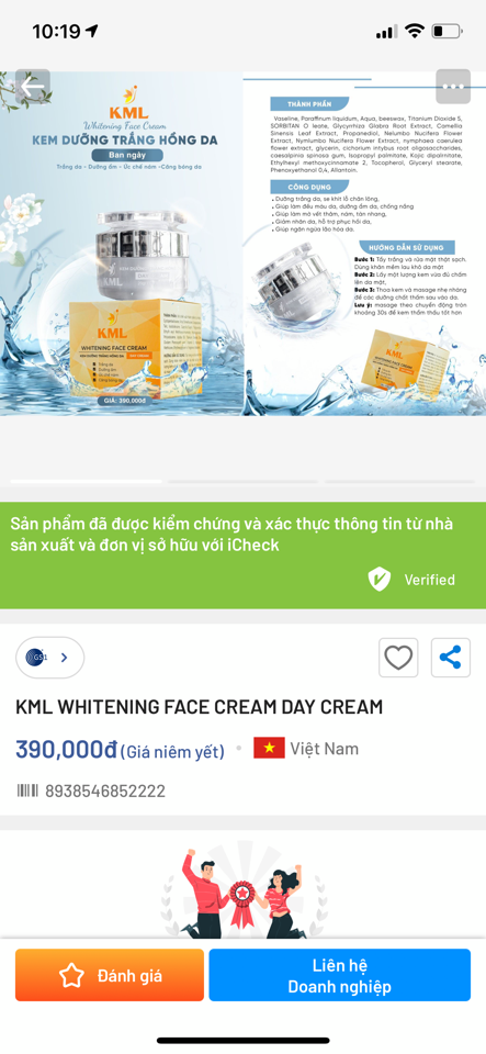 Kem ngày kml-duoc-ban-tai-Sỉ Nhà Mến