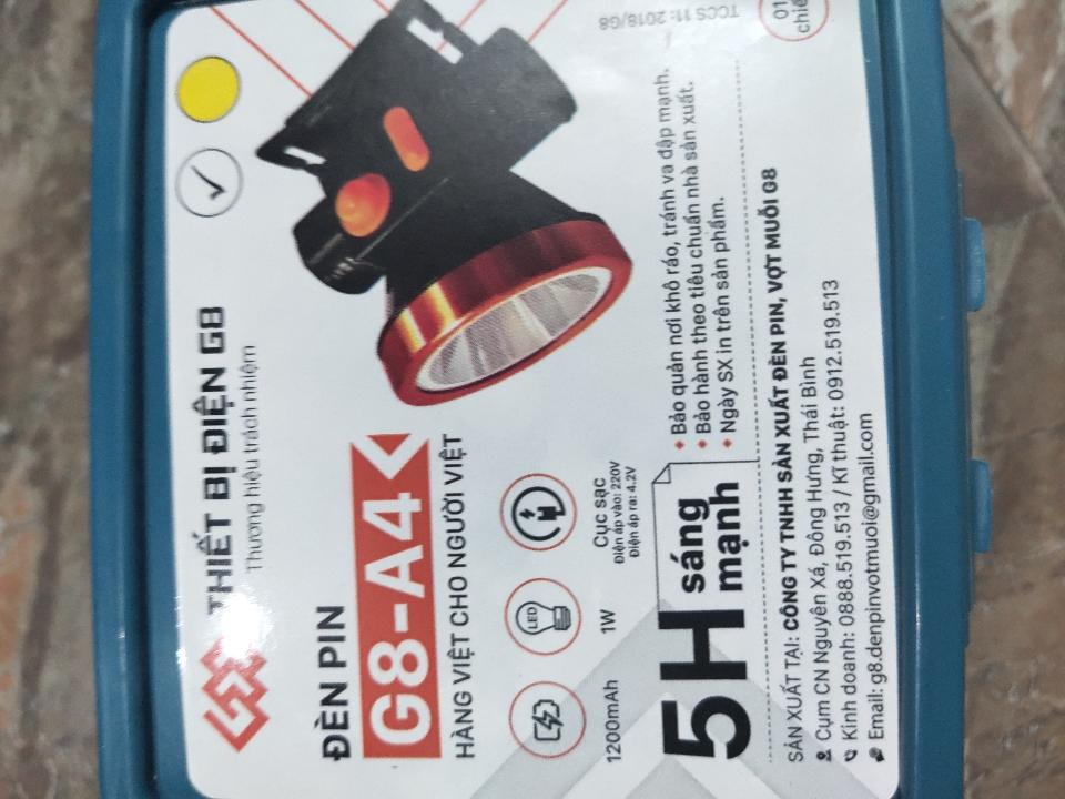 Đèn pin g8 a4-duoc-ban-tai-Nguyễn Văn Hưởng