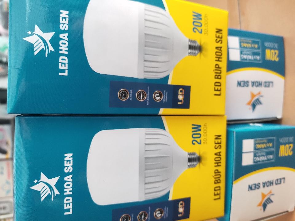 Bóng led 20w hoa sen-duoc-ban-tai-Nguyễn Văn Hưởng