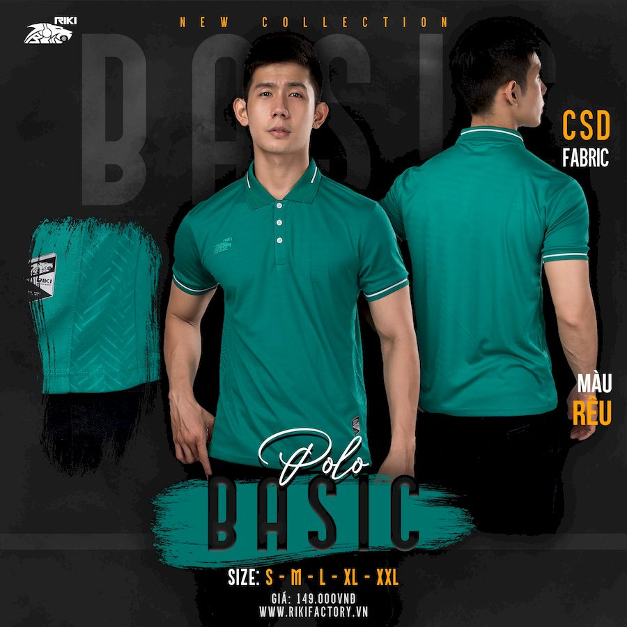 Áo Polo Riki Basic-duoc-ban-tai-BS Sport