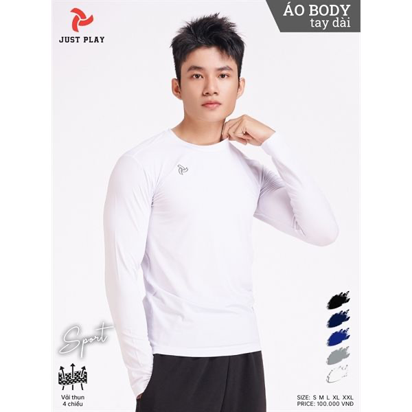 Áo Body Tay Dài JP-duoc-ban-tai-BS Sport