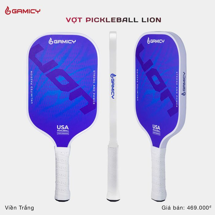 Vợt Pickleball Gamicy Glass Lion-duoc-ban-tai-BS Sport