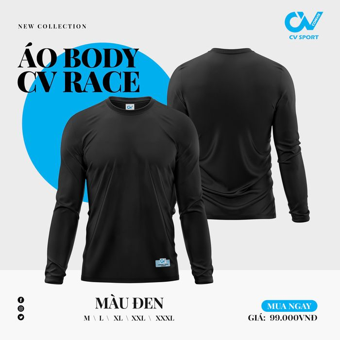 Áo Body CV Race-duoc-ban-tai-BS Sport