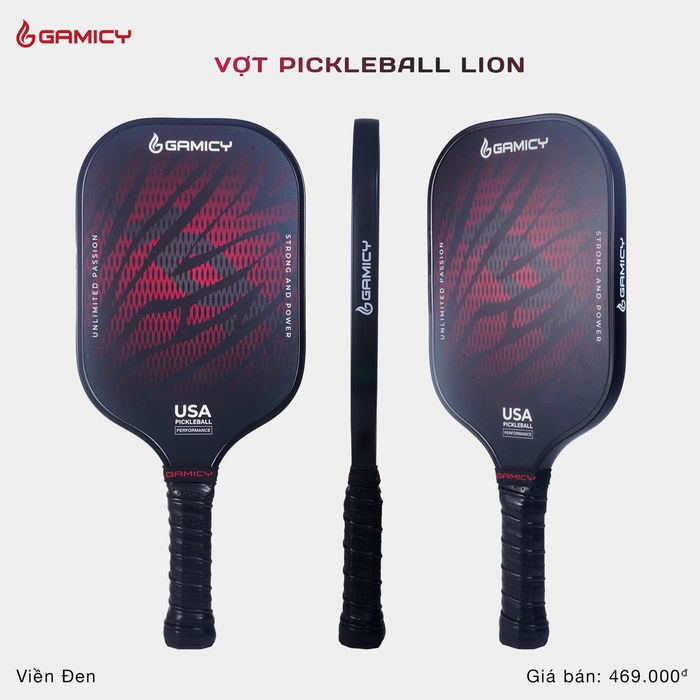 Vợt Pickleball Gamicy Glass Lion-duoc-ban-tai-BS Sport