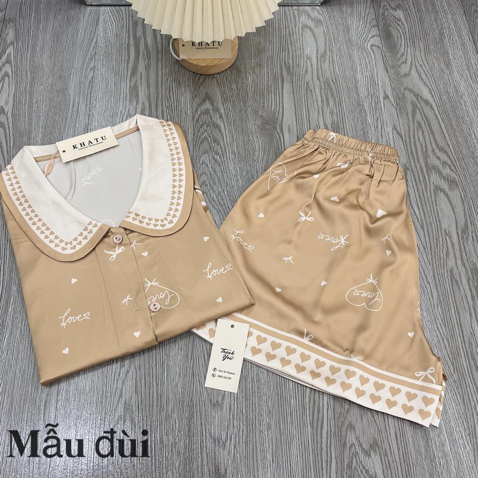 Đùi sam cổ sen-duoc-ban-tai-Khả Tú Pijamas