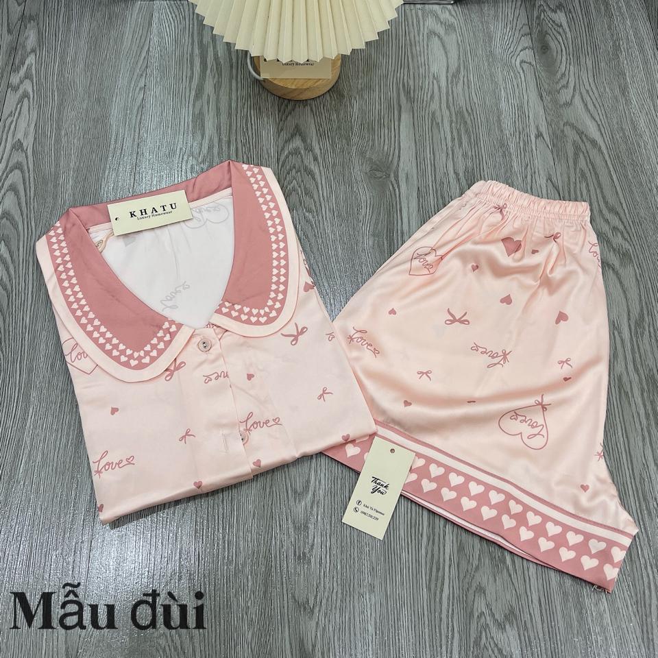 Đùi sam cổ sen-duoc-ban-tai-Khả Tú Pijamas