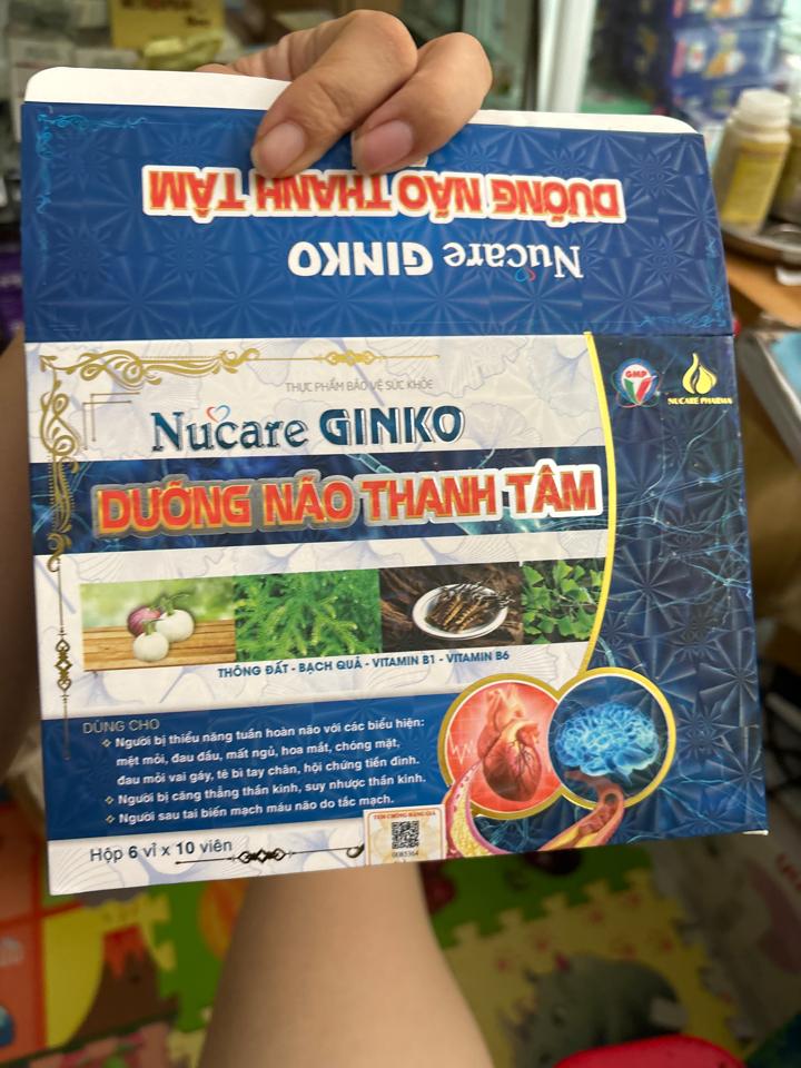 Dưỡng não thanh tâm nuce-duoc-ban-tai-Quầy thuốc trung tâm