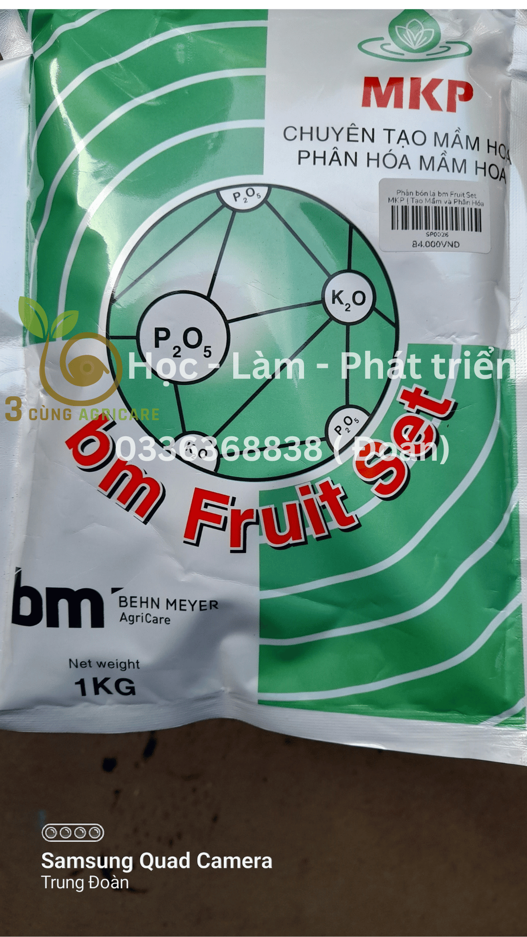 Phân bón Tạo Mầm và Phân Hóa Mầm Hoa Kali Trắng bm Fruit Set MKP -duoc-ban-tai-3 Cùng : Học - Làm - Phát triển