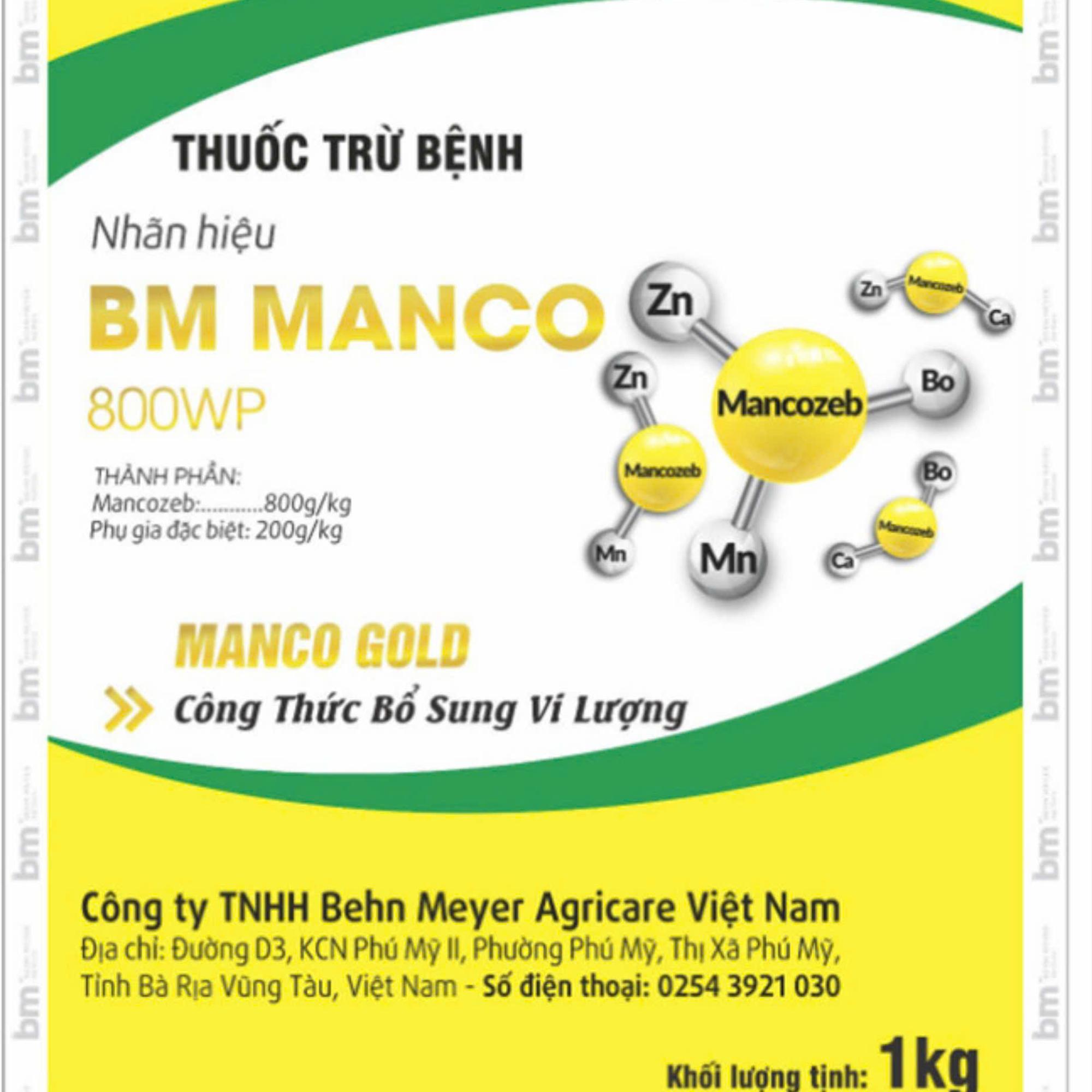 Thuốc trừ bệnh THÁN THƯ  bm MANCO 800WP VÀNG ( Macozeb 800gr/kg )-duoc-ban-tai-3 Cùng : Học - Làm - Phát triển