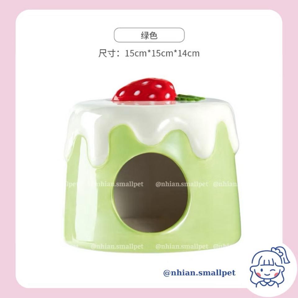 Nhà Ngủ Pudding Xanh Lá Yee-duoc-ban-tai-Nhian Pet Shop