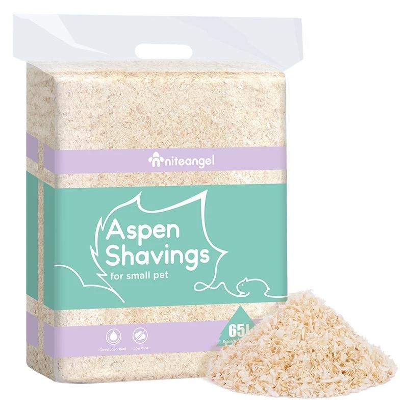 Mùn Cưa Lót Chuồng Gỗ Dương Mùn Nhung Size Nhỏ Niteangel 2.4 Kg 65L-duoc-ban-tai-Nhian Pet Shop