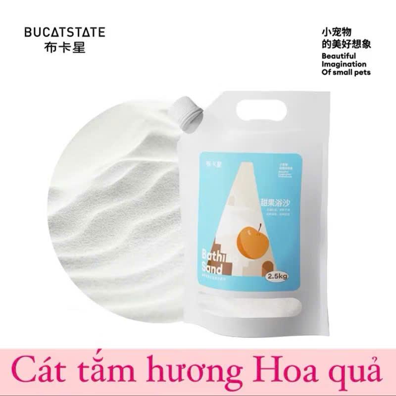 Chiết 0.5 kg Cát Trắng Hoa Quả Bucatstate-duoc-ban-tai-Nhian Pet Shop