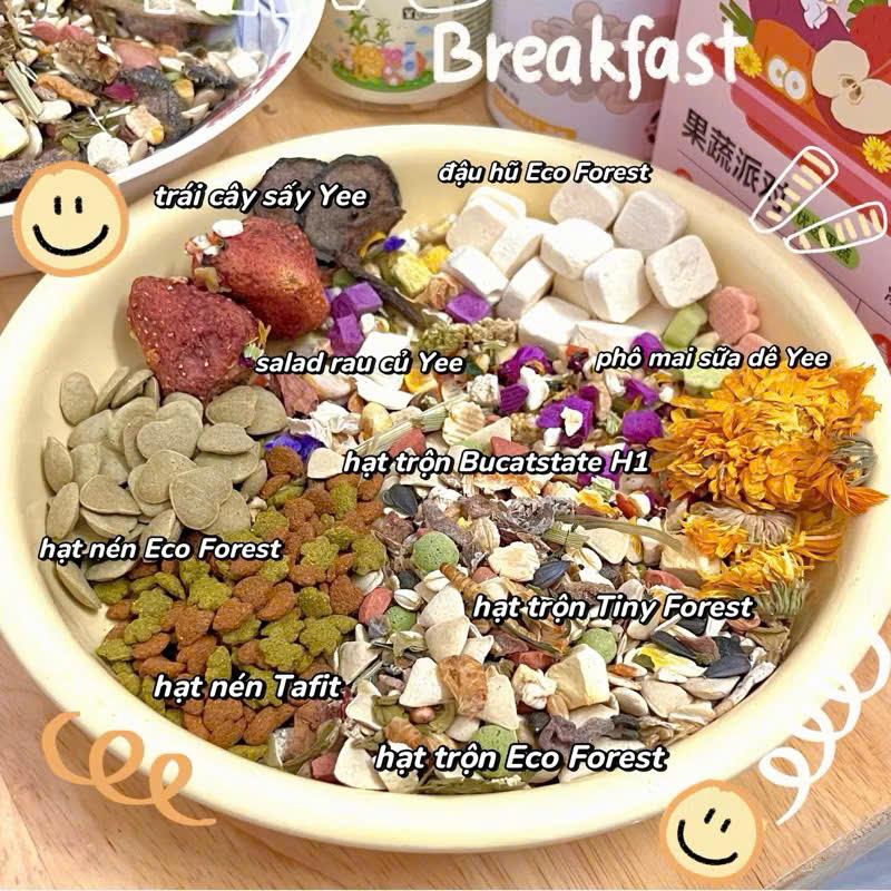 100 Gram Thức Ăn Trộn Hamster Mix Hãng Tafit Bucatstate Eco Forest Yee -duoc-ban-tai-Nhian Pet Shop