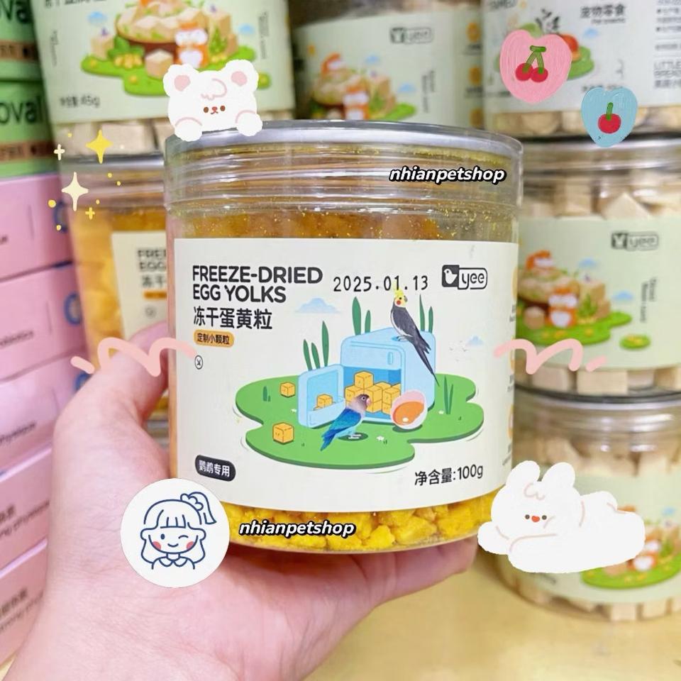 Hộp 60g Lòng Đỏ Trứng Yee-duoc-ban-tai-Nhian Pet Shop