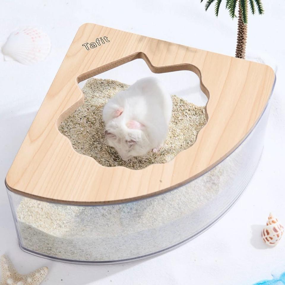Nhà Tắm Nấp Gỗ Vỏ Sò Tafit S35-duoc-ban-tai-Nhian Pet Shop
