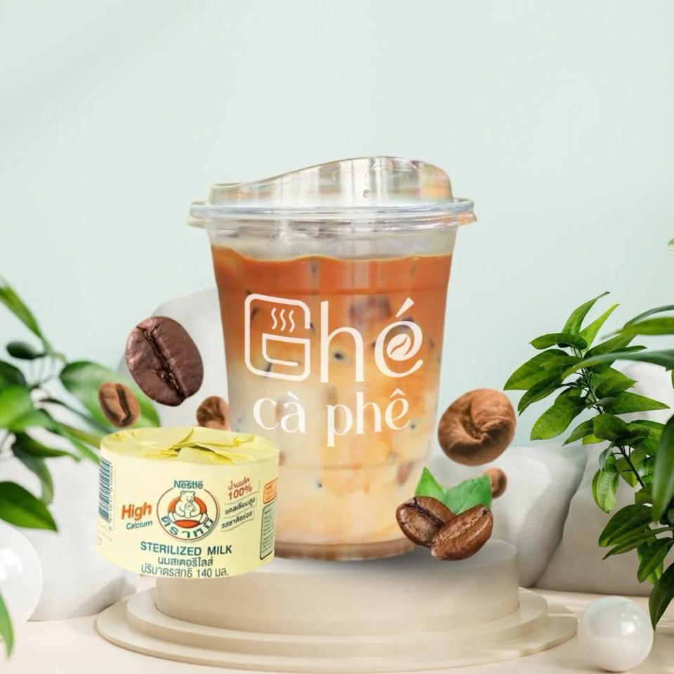 Cà Phê Sữa Gấu-duoc-ban-tai-Ghé Cà Phê