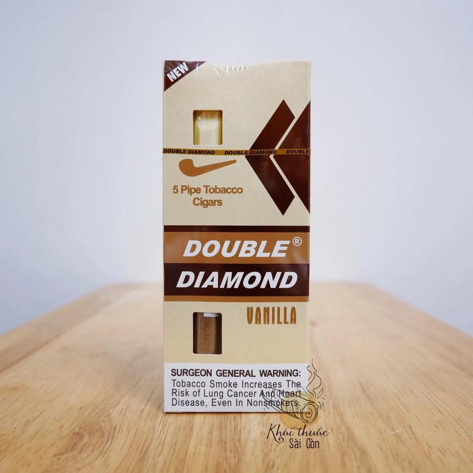 Cigar Double Diamond vanilla (1g)-duoc-ban-tai-Ngọc Mỹ Thuốc Lá Thơm
