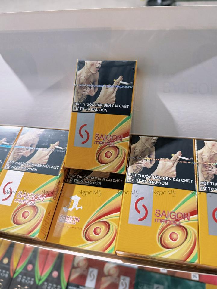 SaiGon xoài slim (1g)-duoc-ban-tai-Ngọc Mỹ Thuốc Lá Thơm