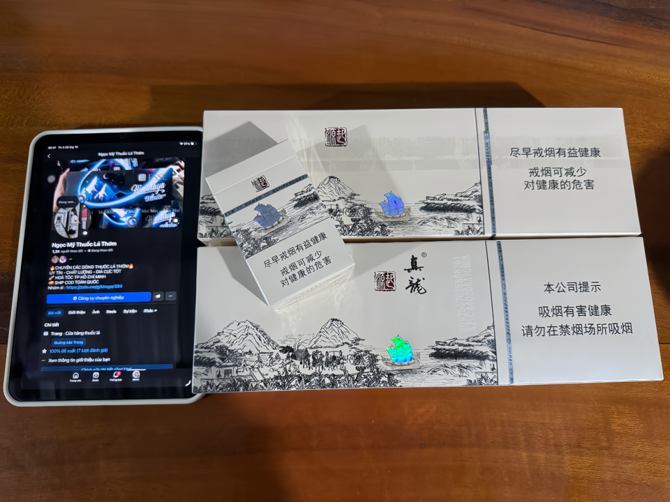 Rồng Trắng-duoc-ban-tai-THUỐC LÁ THƠM CANDY BÔNG