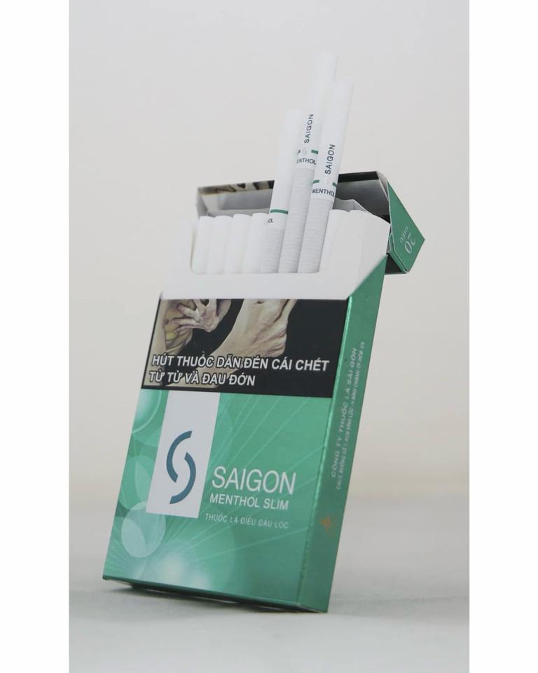 SaiGon menthol slim (1g)-duoc-ban-tai-Tiệm Thuốc Lá KampLam